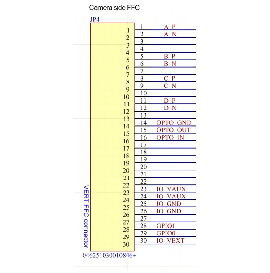 FFC to M12/JST Extender Board and FFC cable for Phoenix