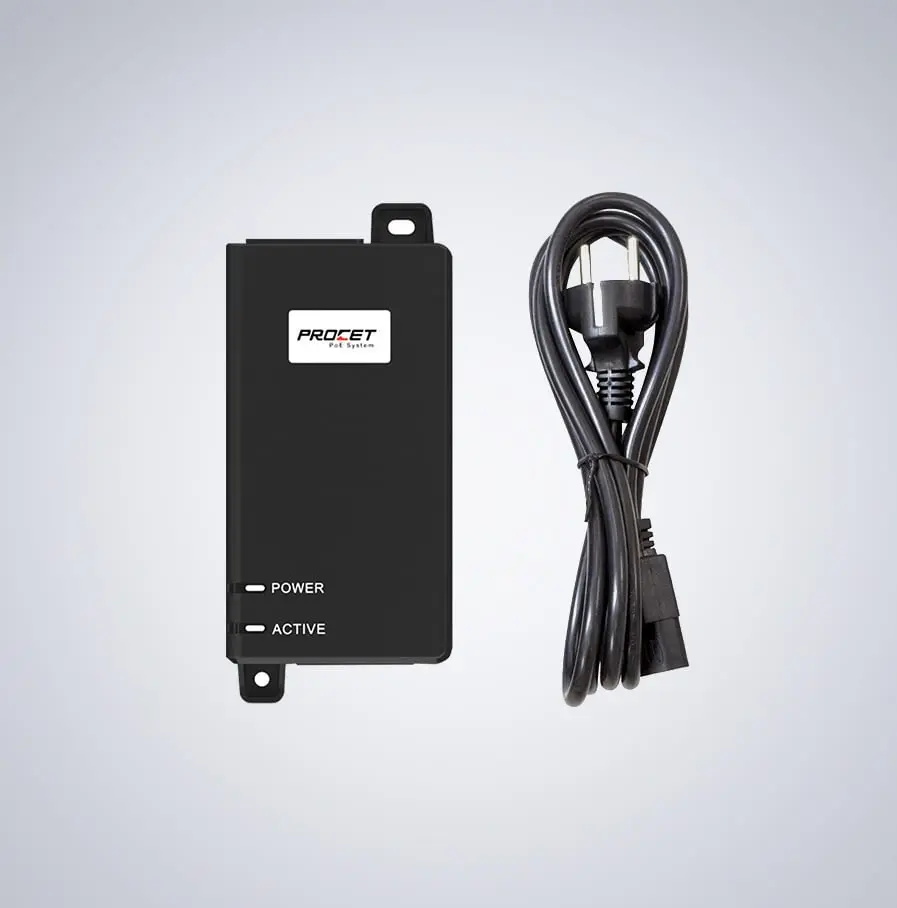 Procet 2.5/5.0GbE 30W PoE+ Injector