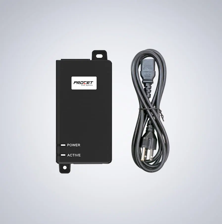 Procet 2.5/5.0GbE 30W PoE+ Injector